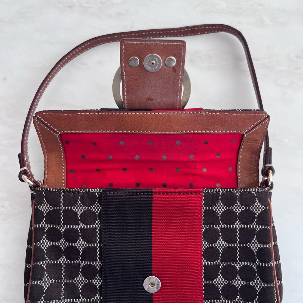 Kate Spade Black and Red Shoulder Bag - Picture 5 of 7